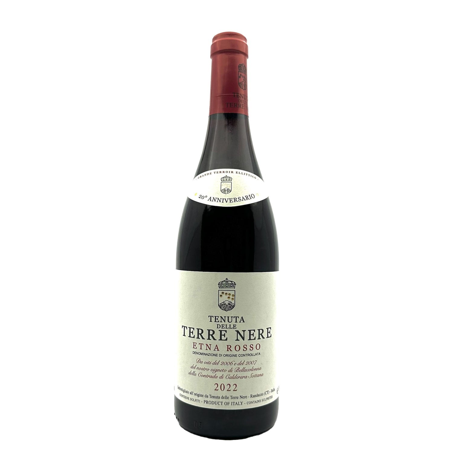 Tenuta delle Terre Nere Etna Rosso 20 Anniversario Della Contrada di Calderara Sottana 2022