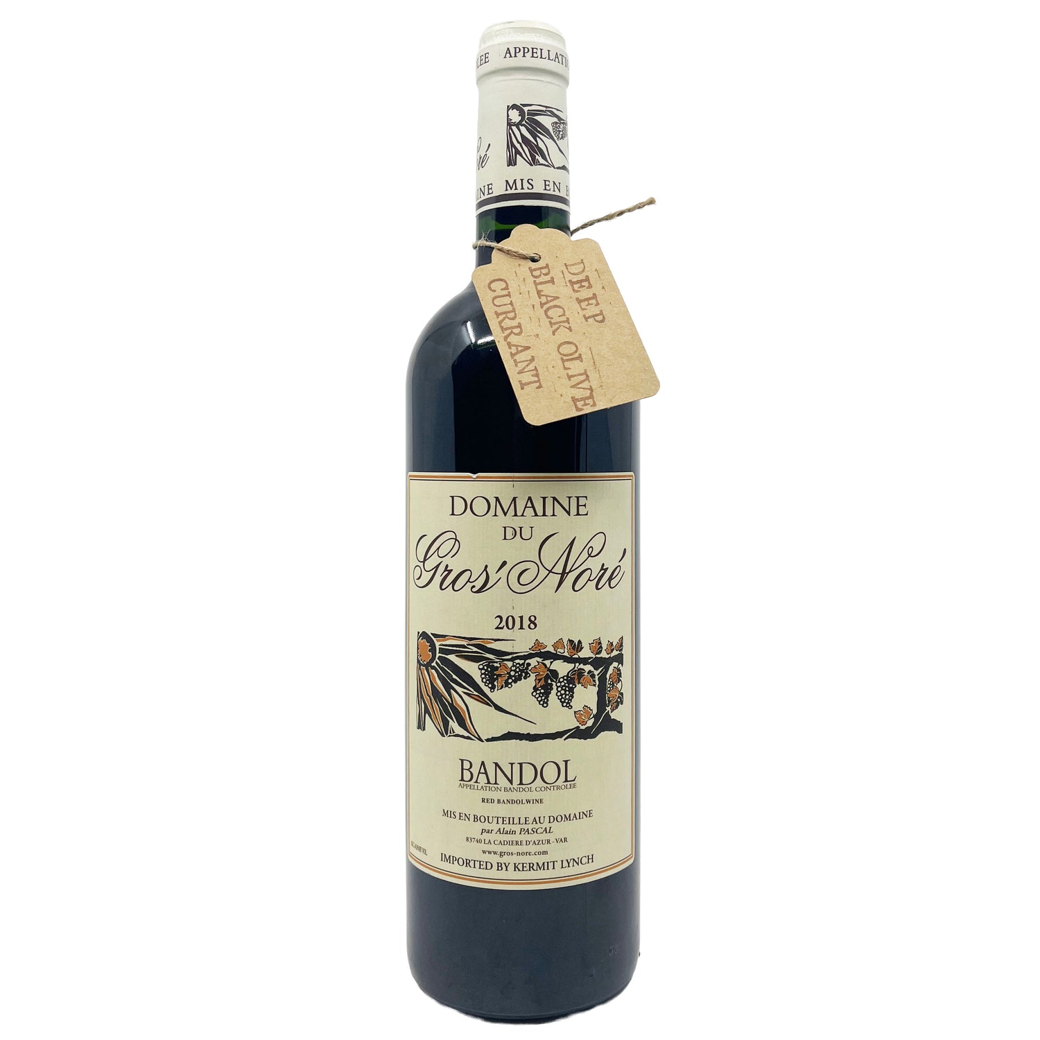 Domaine du Gros Nore Bandol Rouge 2018