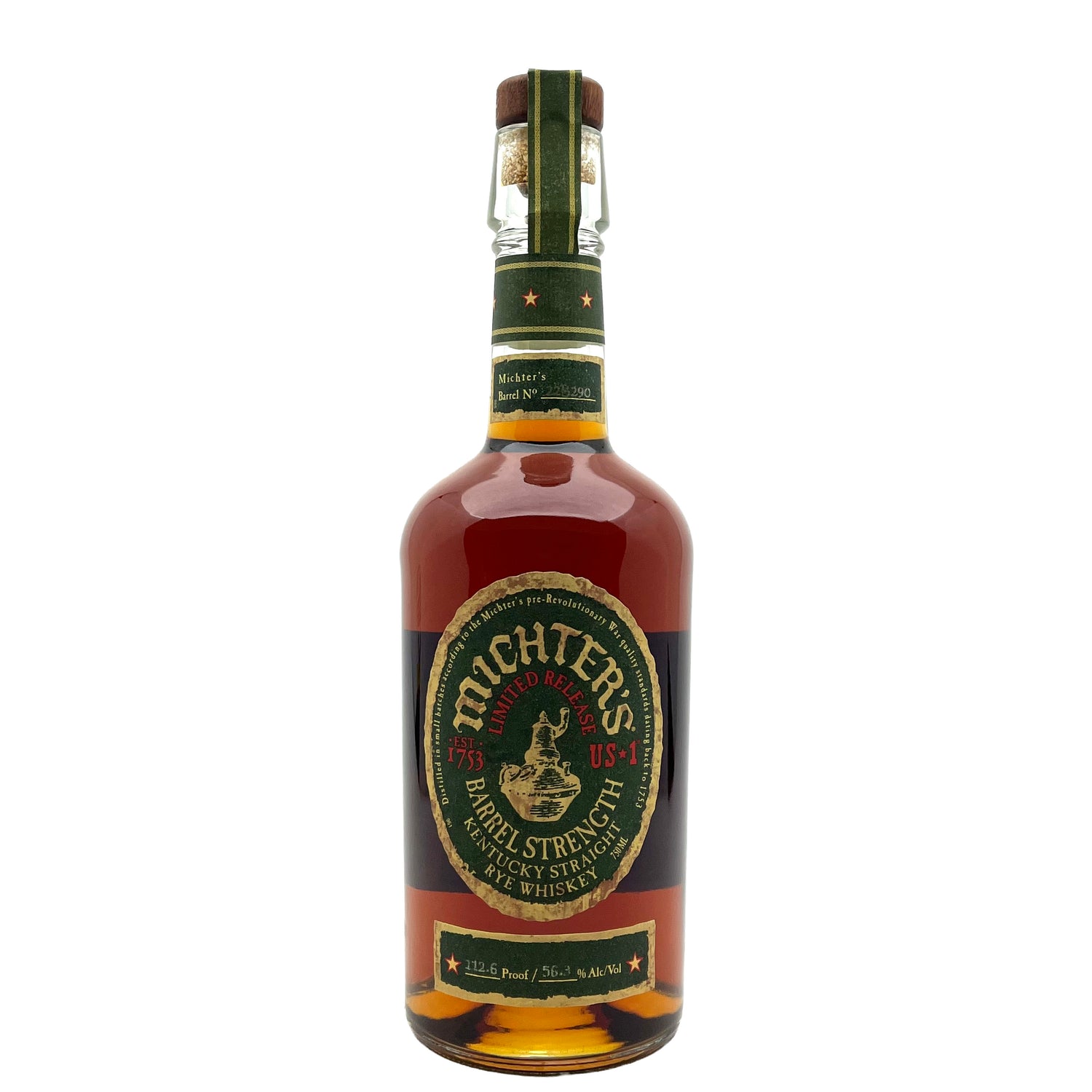 Michter's Barrel Strength Straight Rye