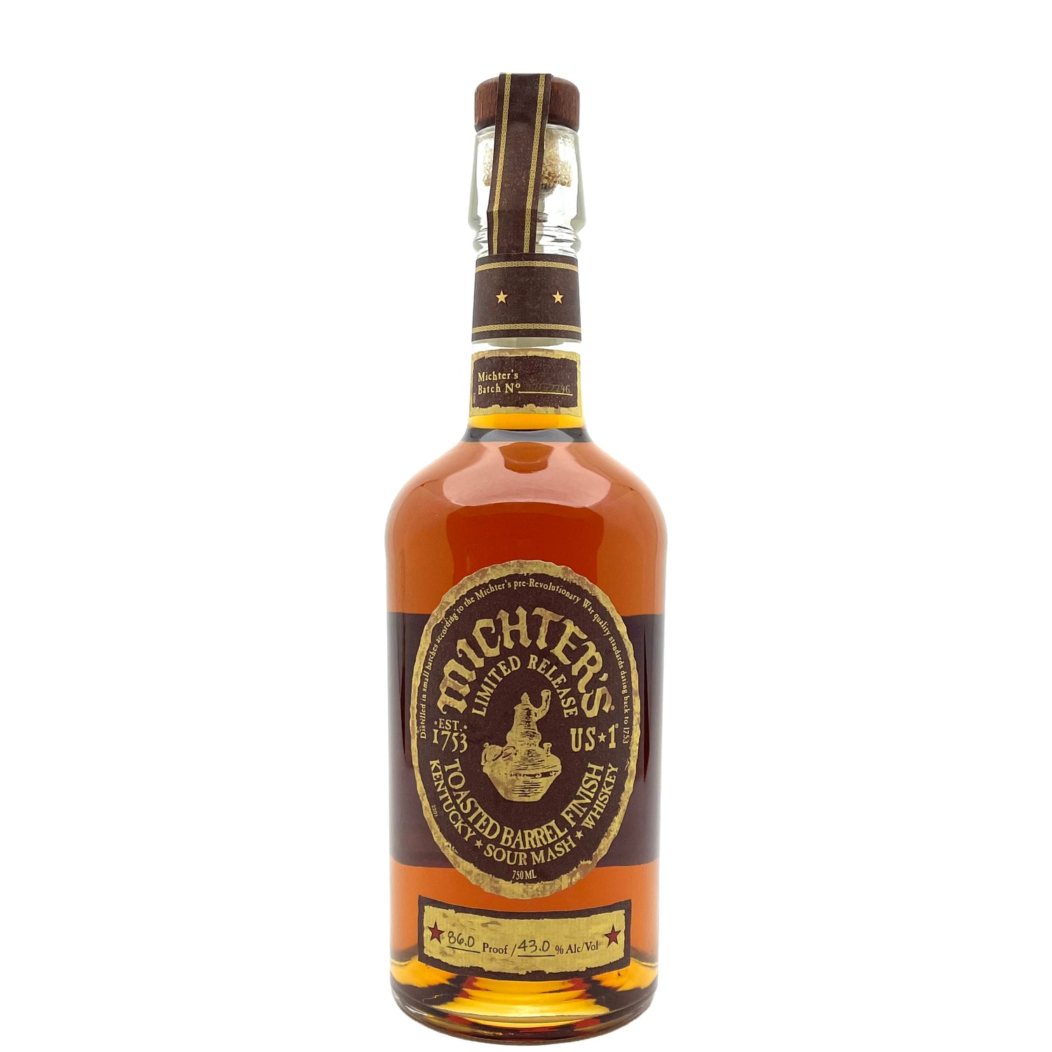 Michter's Toasted Barrel Finish Sour Mash