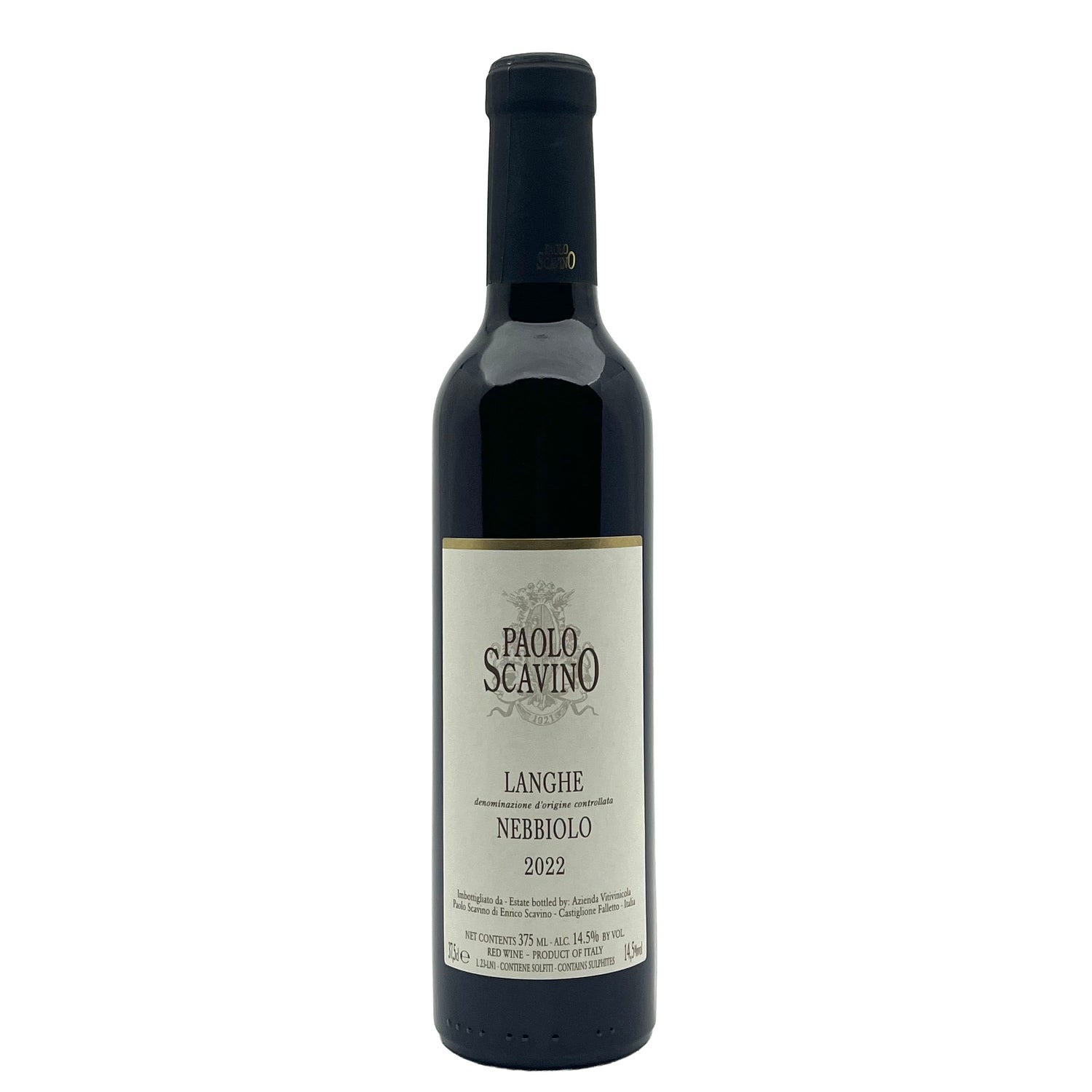 Paolo Scavino Langhe Nebbiolo 2022 (375ml)