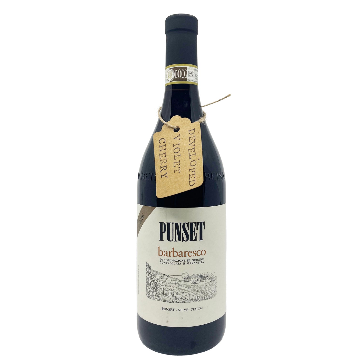 Punset Barbaresco Basarin Riserva 2016