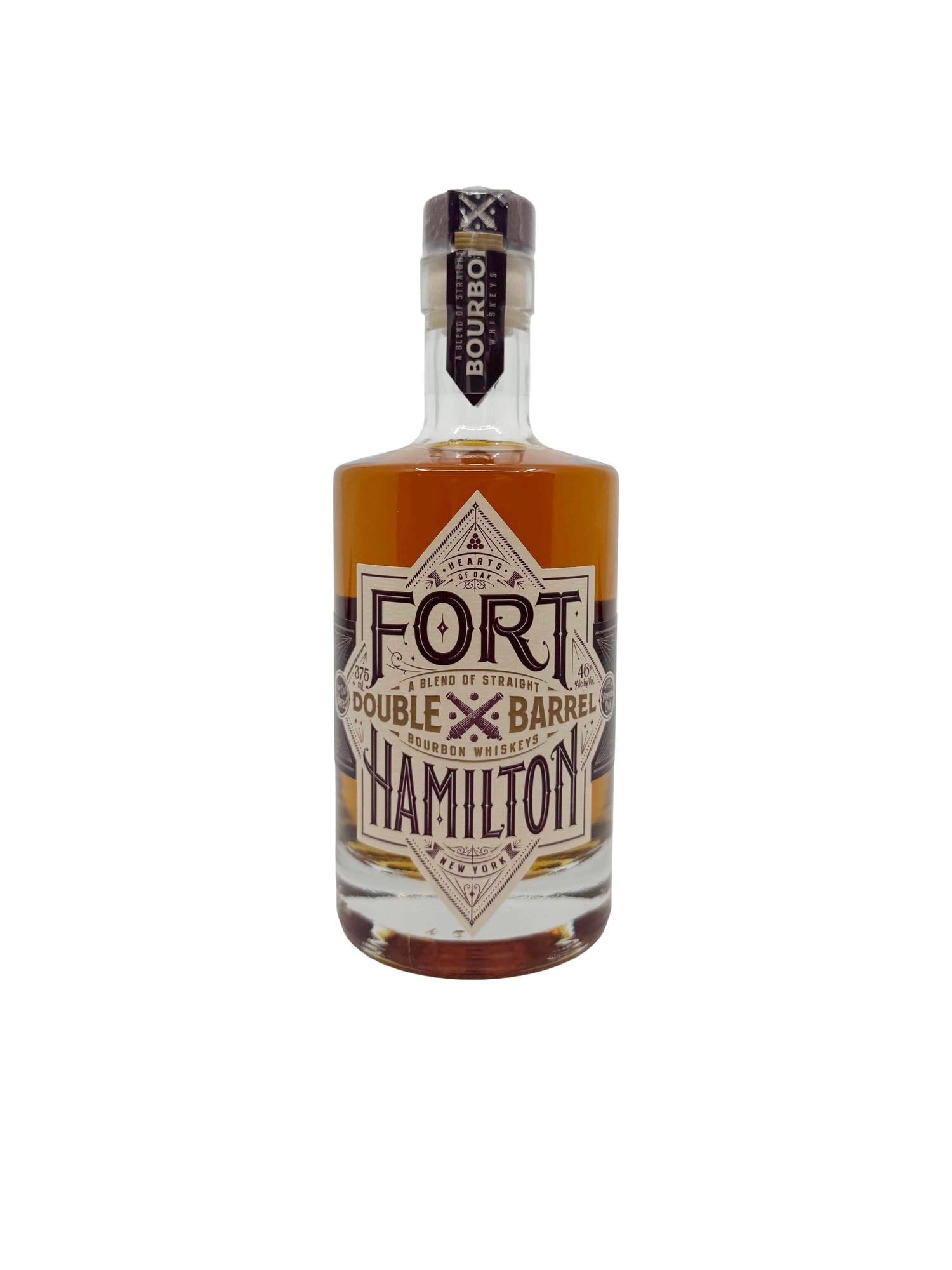 Fort Hamilton Double Barrel Bourbon 375ml