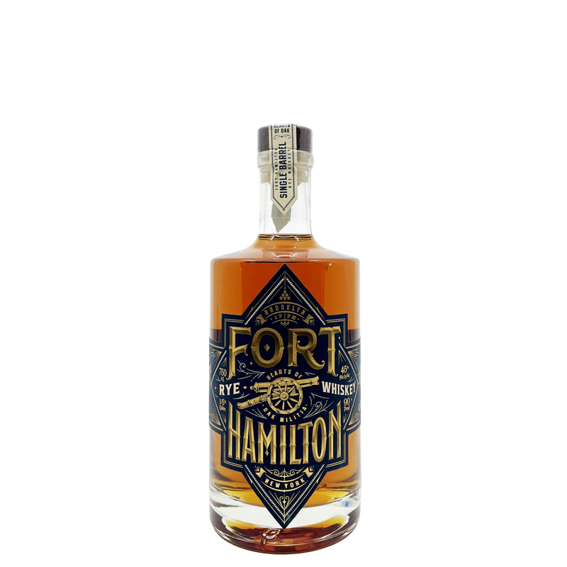 Fort Hamilton Single Barrel Rye Whiskey