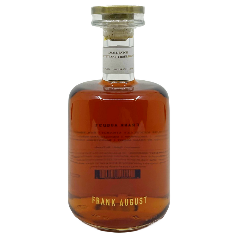 Frank August Small Batch Kentucky Straight Bourbon