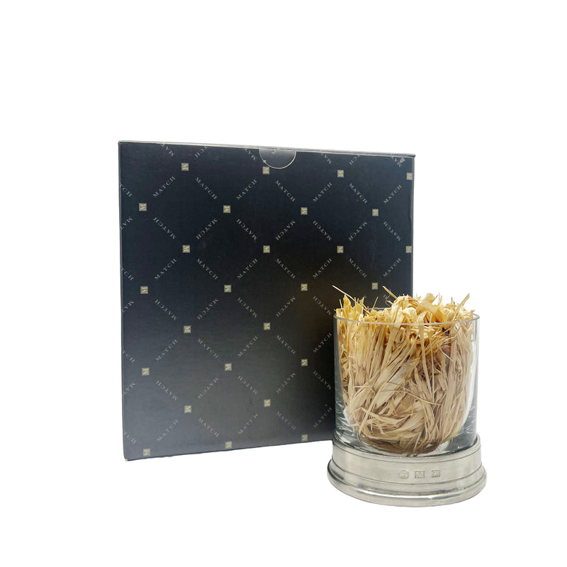 Match Pewter Rocks Glass