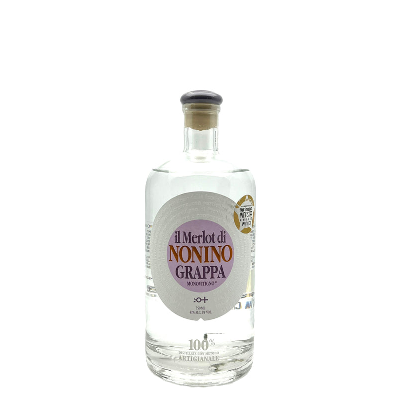 Nonino Merlot Grappa Monovitigno