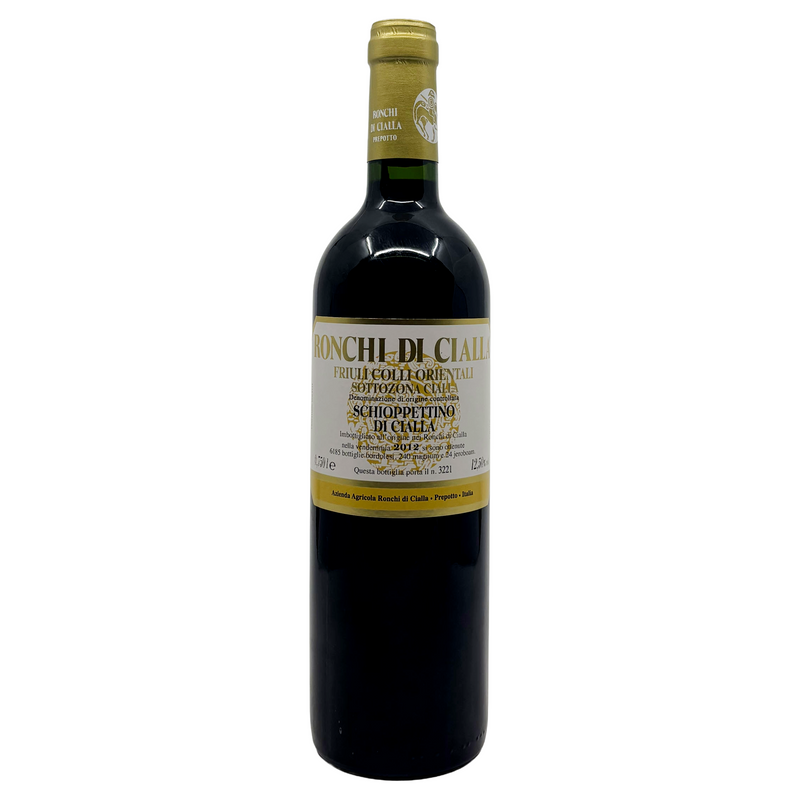 Ronchi di Cialla Schioppettino 2012