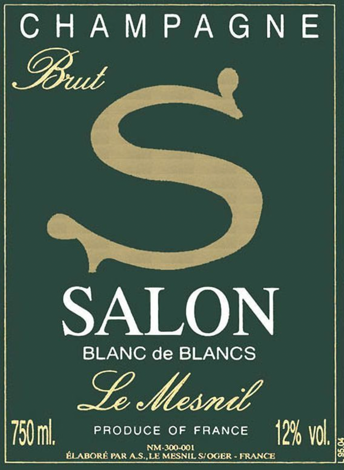 Salon Champagne Brut Blanc de Blancs Le Mesnil 2013