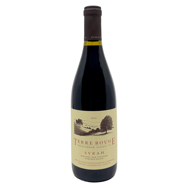 Terre Rouge 'Sentinel Oak Vineyard' Syrah 2011